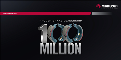 meritor brake shoes
