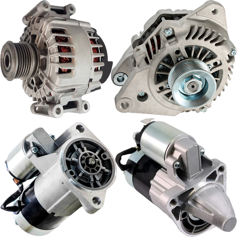 starter and alternator