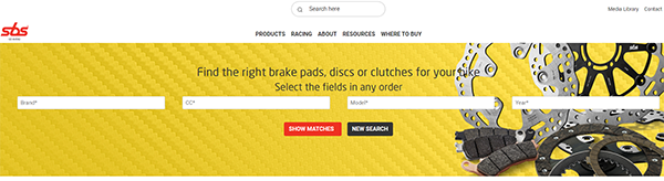 sbs brake pad
