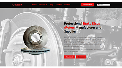 GDST brake disc manufacturer