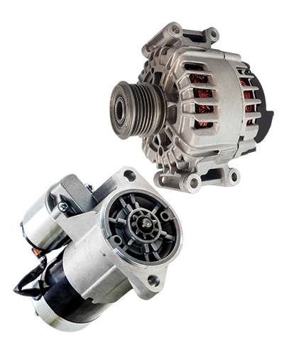 starter and alternator