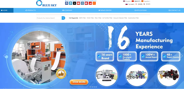 Fabricantes De Filtros De Aire En China