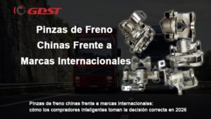 Pinzas de freno chinas frente a marcas internacionales