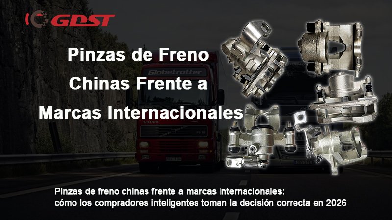 Pinzas de freno chinas frente a marcas internacionales