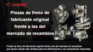 Pinzas de freno de fabricante original frente a las del mercado de recambios