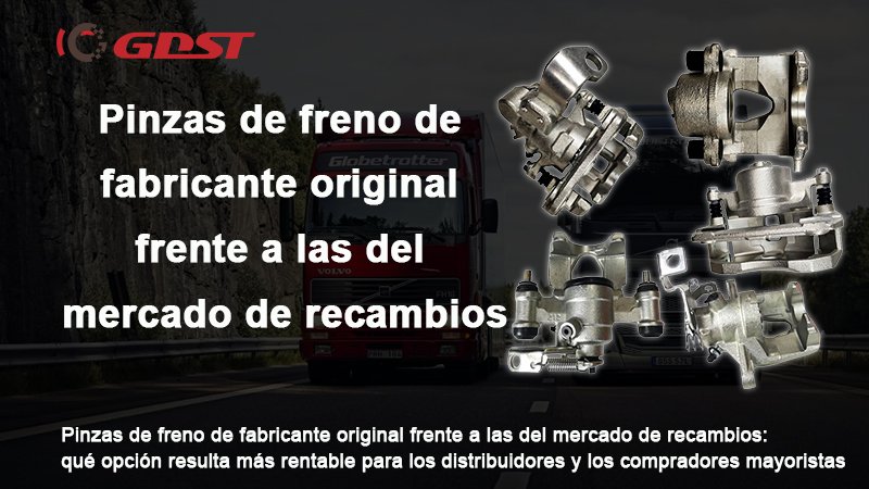 Pinzas de freno de fabricante original frente a las del mercado de recambios