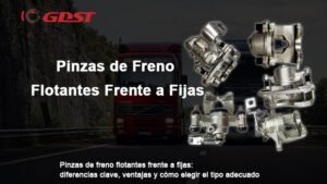 Pinzas de freno flotantes frente a fijas