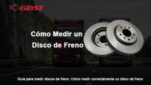 Cómo medir un disco de freno
