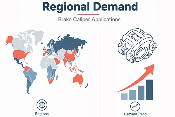 tendencias regionales del mercado de pinzas de freno 2027 y aplicaciones vehiculares