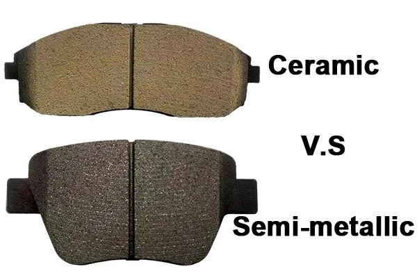 Pastillas de Freno Semimetálicas vs Cerámicas: ¿Cuáles Deberías Almacenar? Comparación de pastillas de freno semimetálicas vs cerámicas para compradores B2B